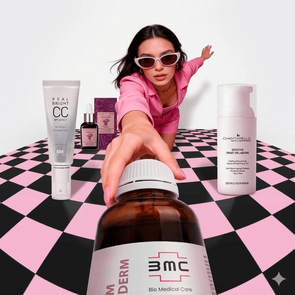 Девушка и шахматная клетка