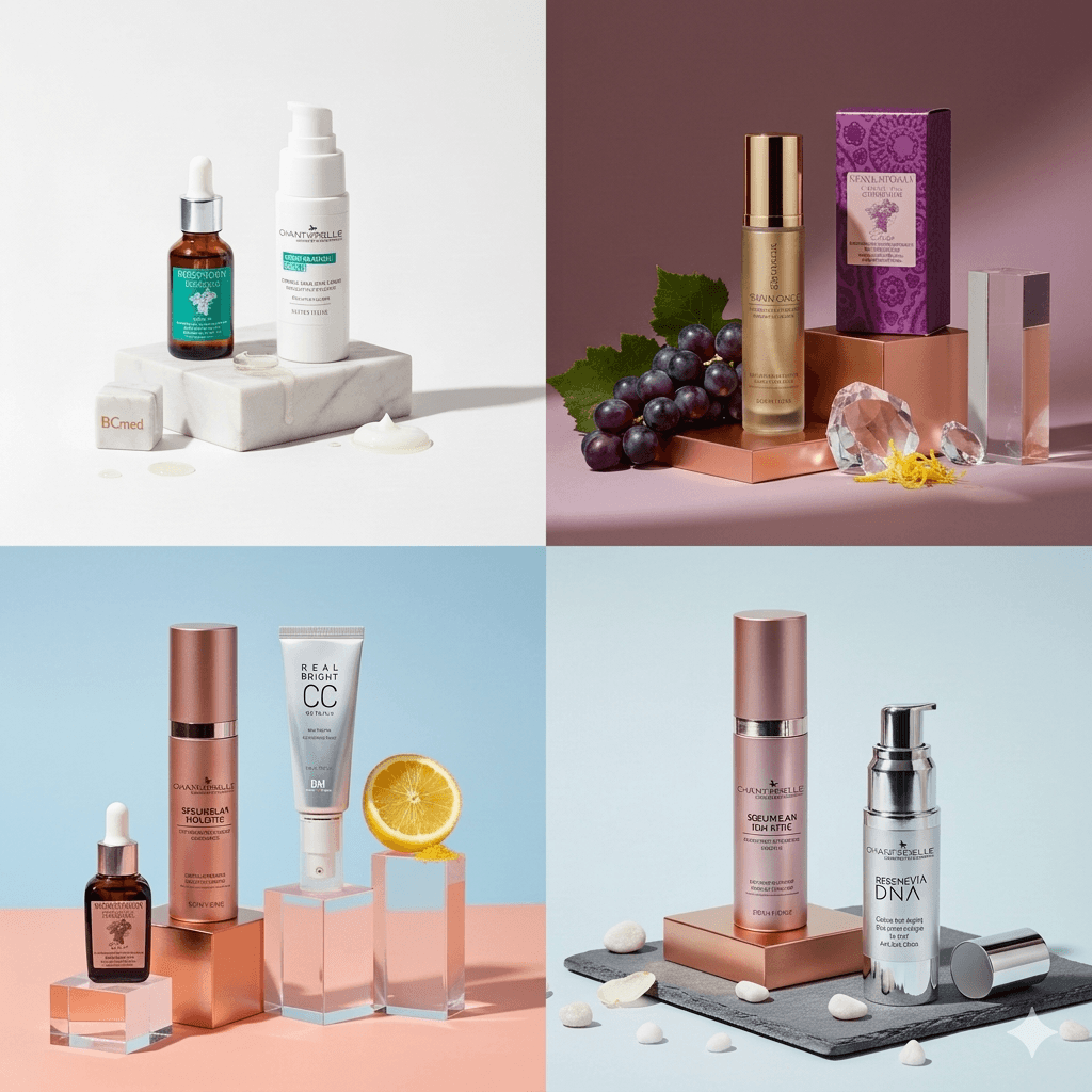 Кремы коллаж